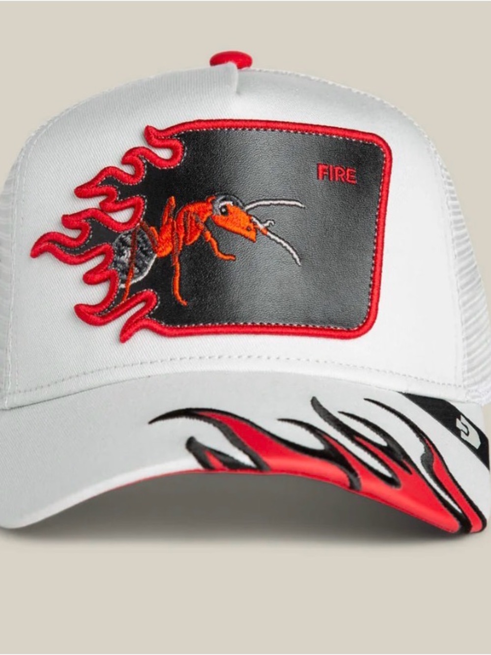 Goorin Bros.-Fire Flames-Ant Trucker Hat Cap-New-Streetwear-Unisex